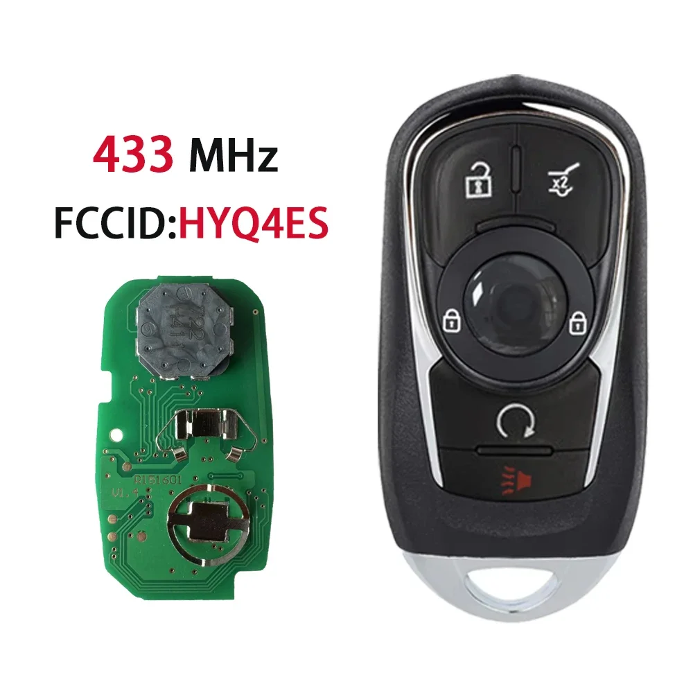 

СУПЕРКЦИЯ для Buick Enclave Regal Encore GX Lacrosse Envision 2021-2024 гг., умный дистанционный ключ 315/433 МГц PCF7941E HYQ4ES HYQ4AS HYQ4EA