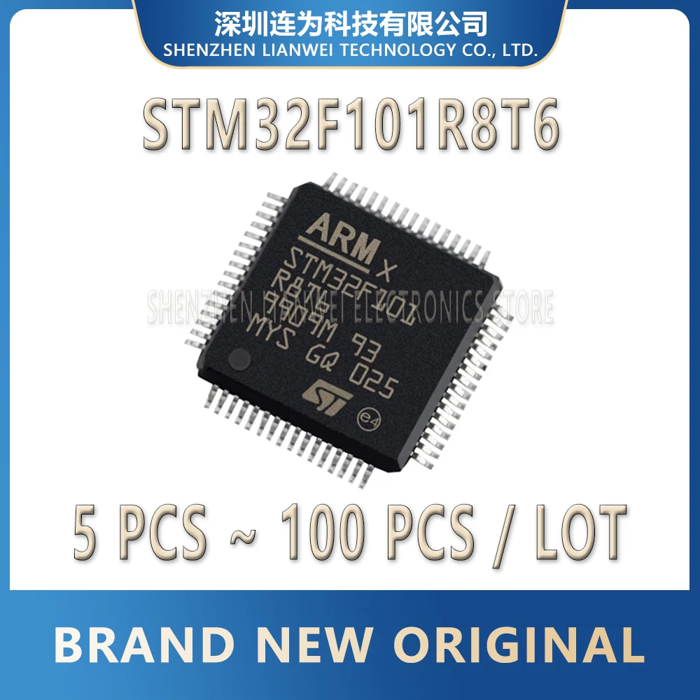 

STM32F101R8T6 STM32F101R8 STM32F101 STM32F STM32 STM IC MCU Chip LQFP-64