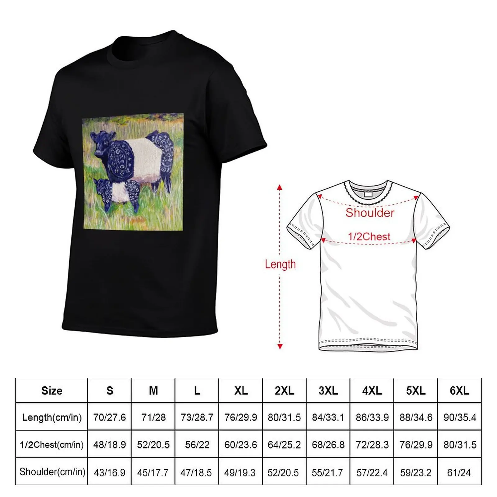 Футболка Moo Milk and Mini Moo, простая рабочая футболка (art.: 3920dbddc4a3d) - 3920dbddc4a3d