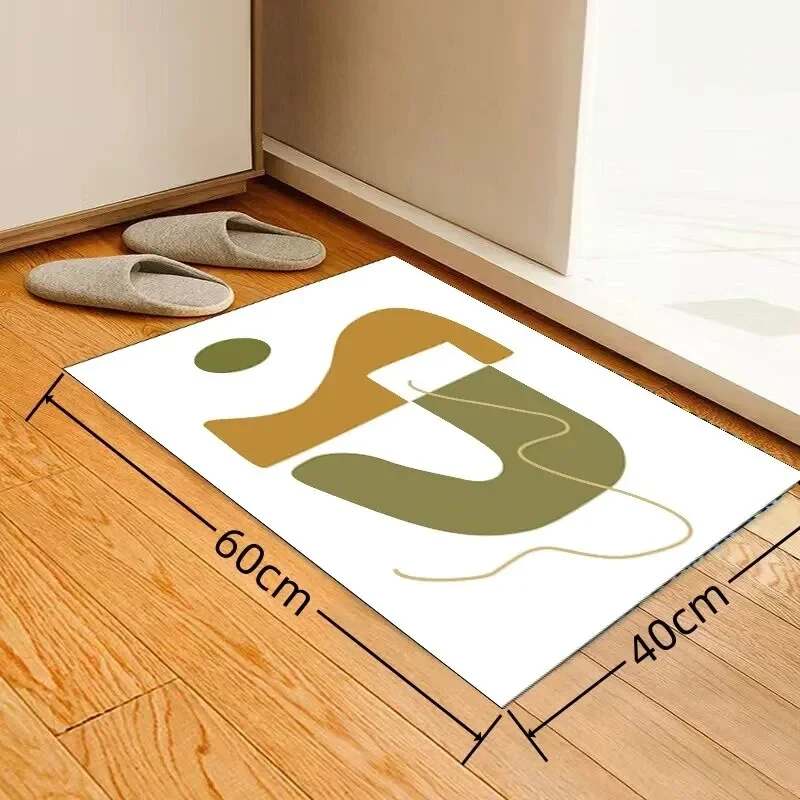 Декоративный Ковер VIKAMA 40x60 См Скандинавский Свежий Простой Геометрический