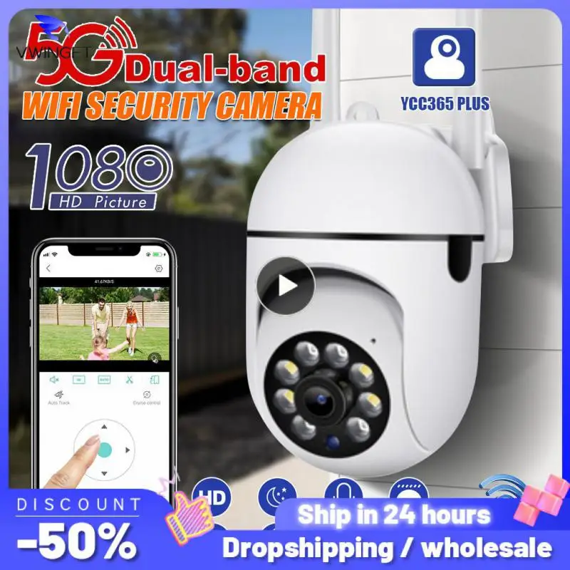 

Outdoor Cctv Video Surveillance 1080p Ip Camera 2.4g 5g Dual Frequency Cctv Security Camera Auto Tracking Ptz Camera Foldable