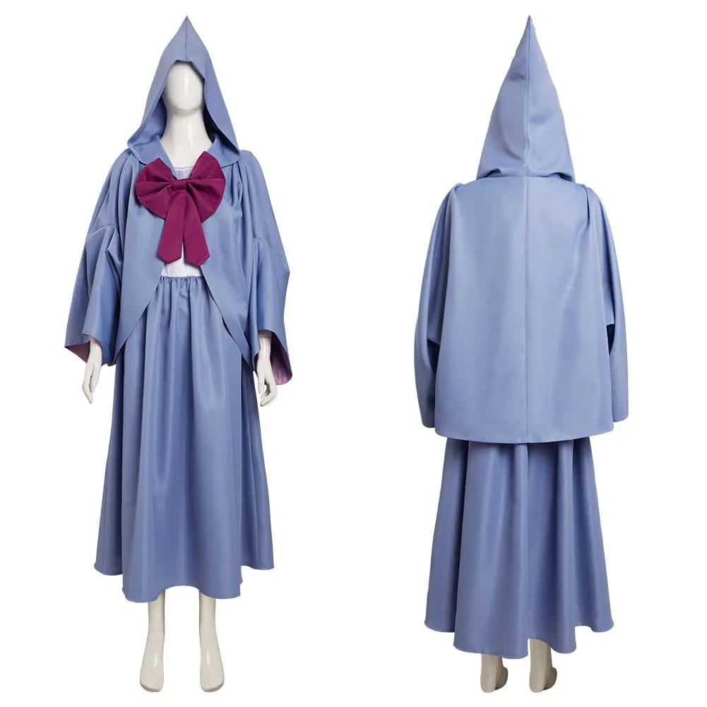 Full Set The Fairy Godmother Cosplay Costume Male Female Dress Outfits Halloween Carnival Roleplay Suit