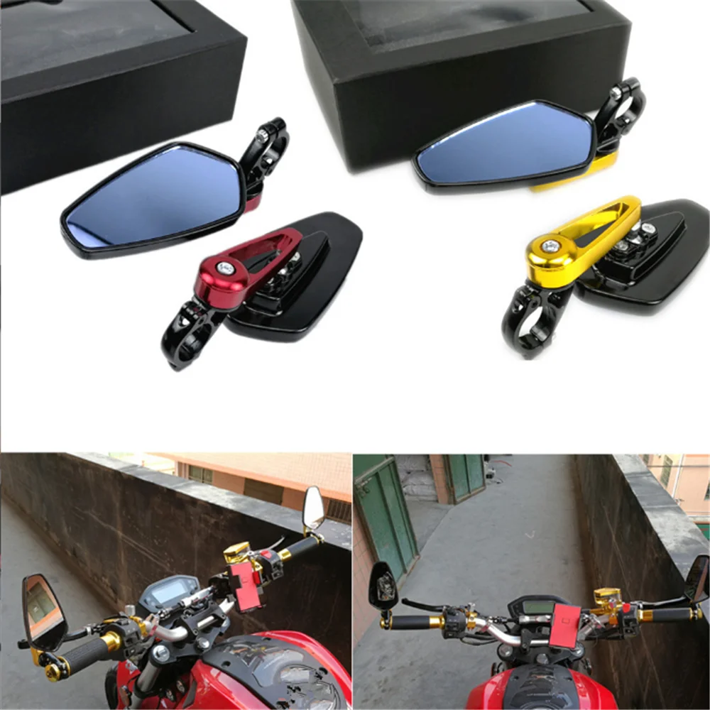 Мотоциклетные зеркала заднего вида, 2 шт., 7/8 дюйма, 22 мм, для Aprilia 750 FALCO SL1000 DORSODURO 1200