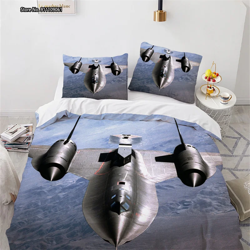 

3D Digital Combat Machine Bedding Set Home Textile Adult Children Bedroom Decoration Duvet Pillow Cases 2/3pcs
