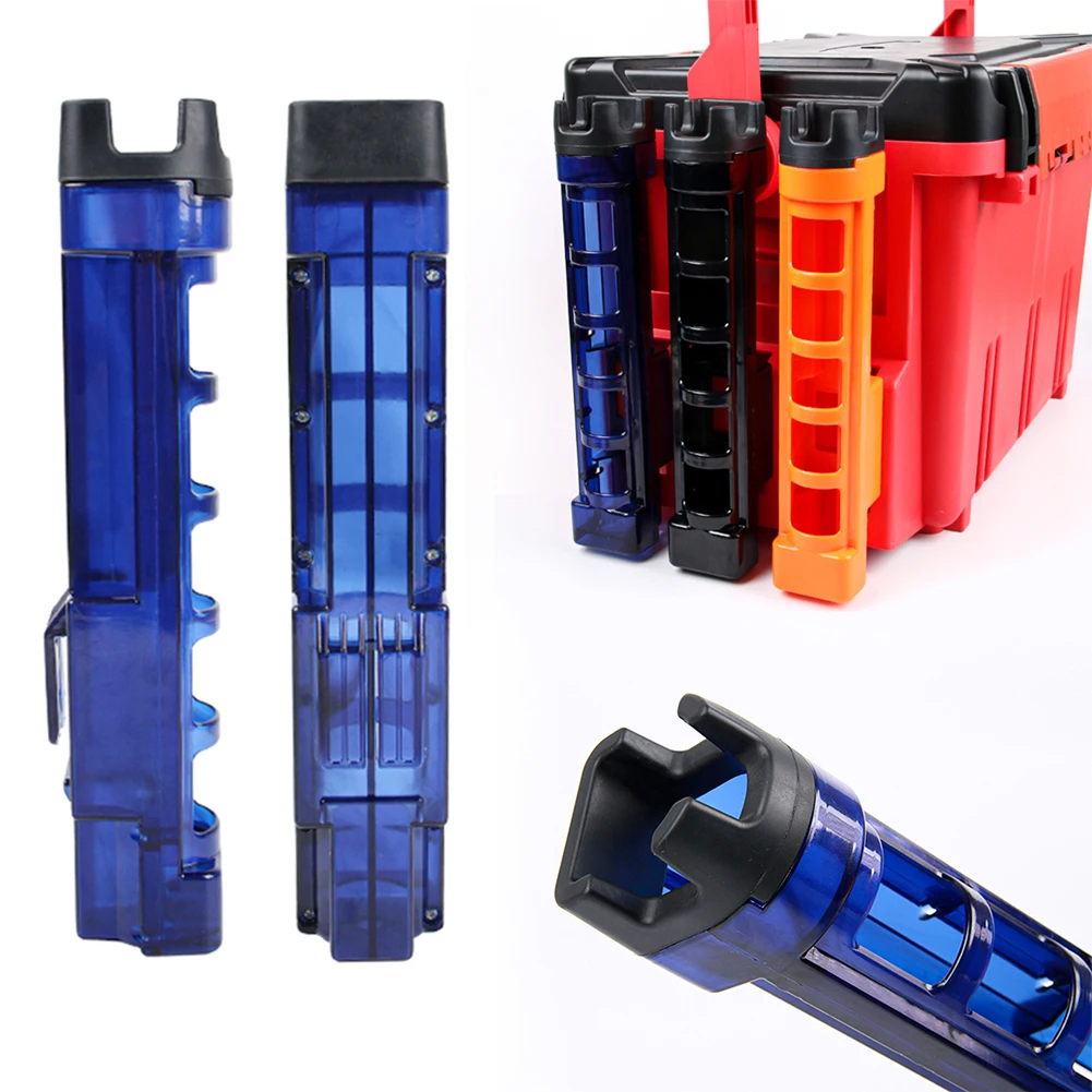

Fishing Box Rod Holder Rod Stand For MEIHO Box Vertical Inserting Device Lure Rod Without Base Rod Inserter Pole Accessories