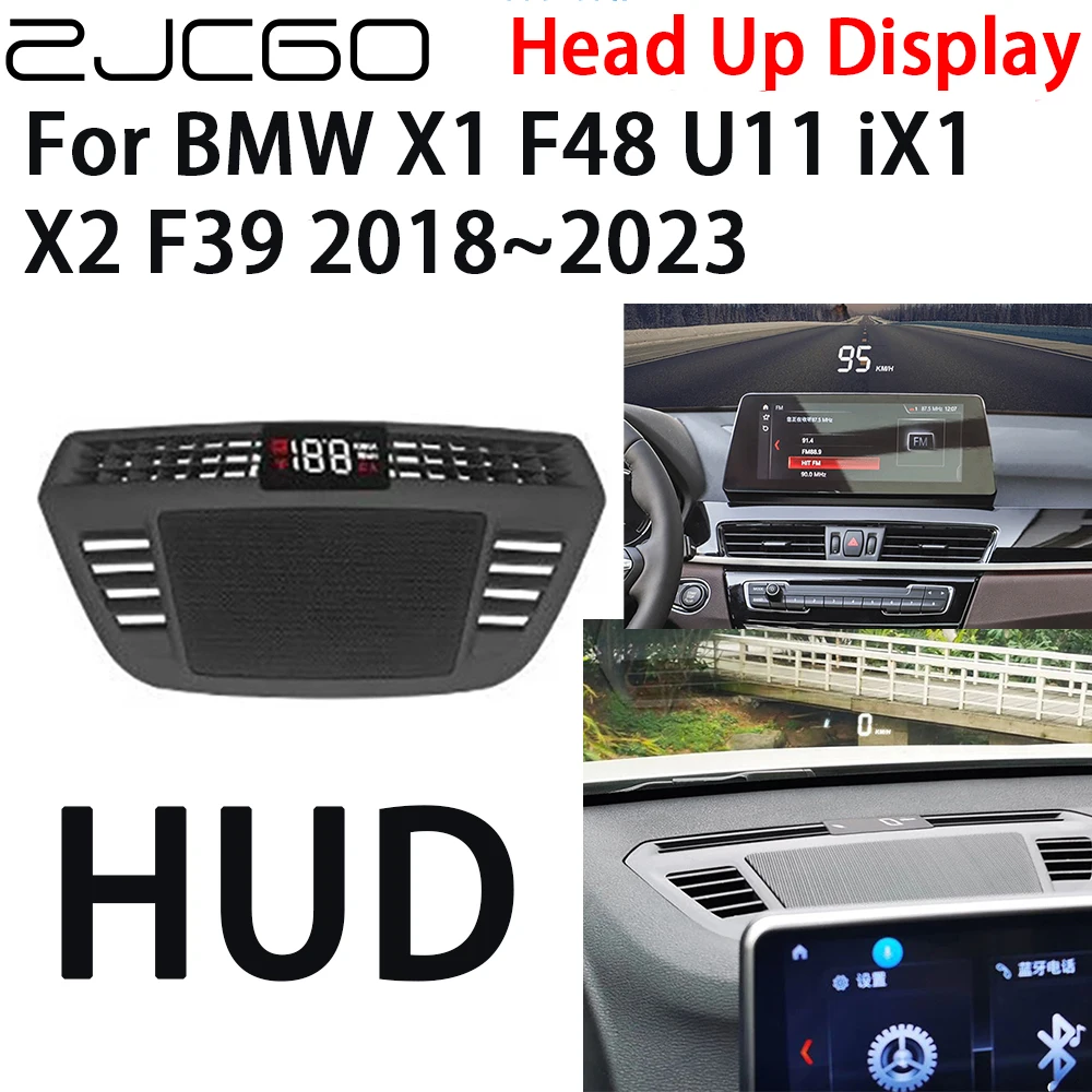 ZJCGO автомобильный HUD проекционный дисплей спидометр проектор сигнализация