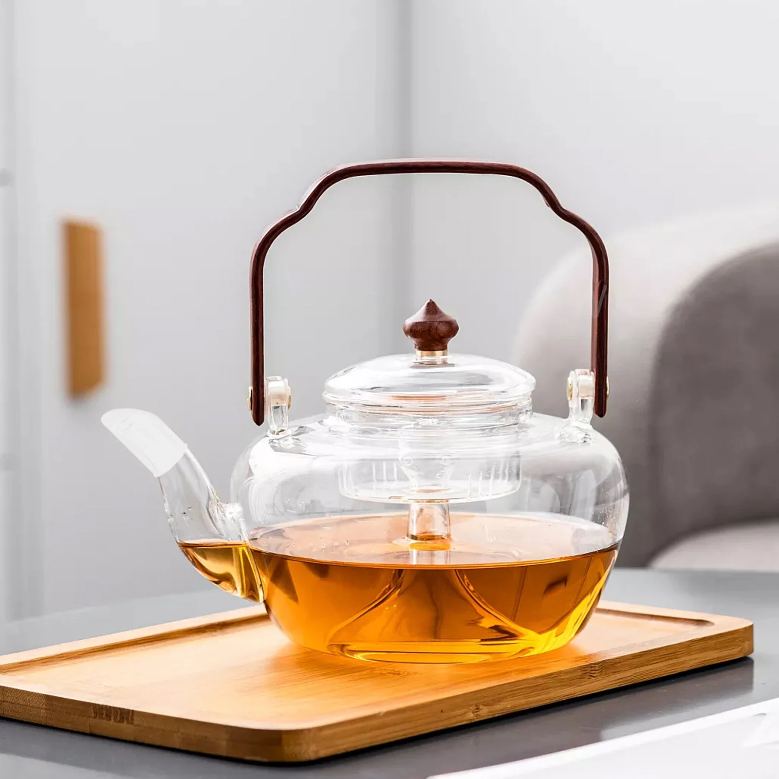 

2 Pcs Clear Tea Kettle Bottle Dispenser Mouth Anti-leak Teapot Spout Protectors Accessories Bottle Dispenser Supplies