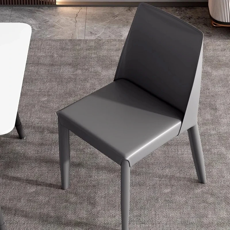 Обеденные стулья из искусственной кожи современные роскошные обеденные в