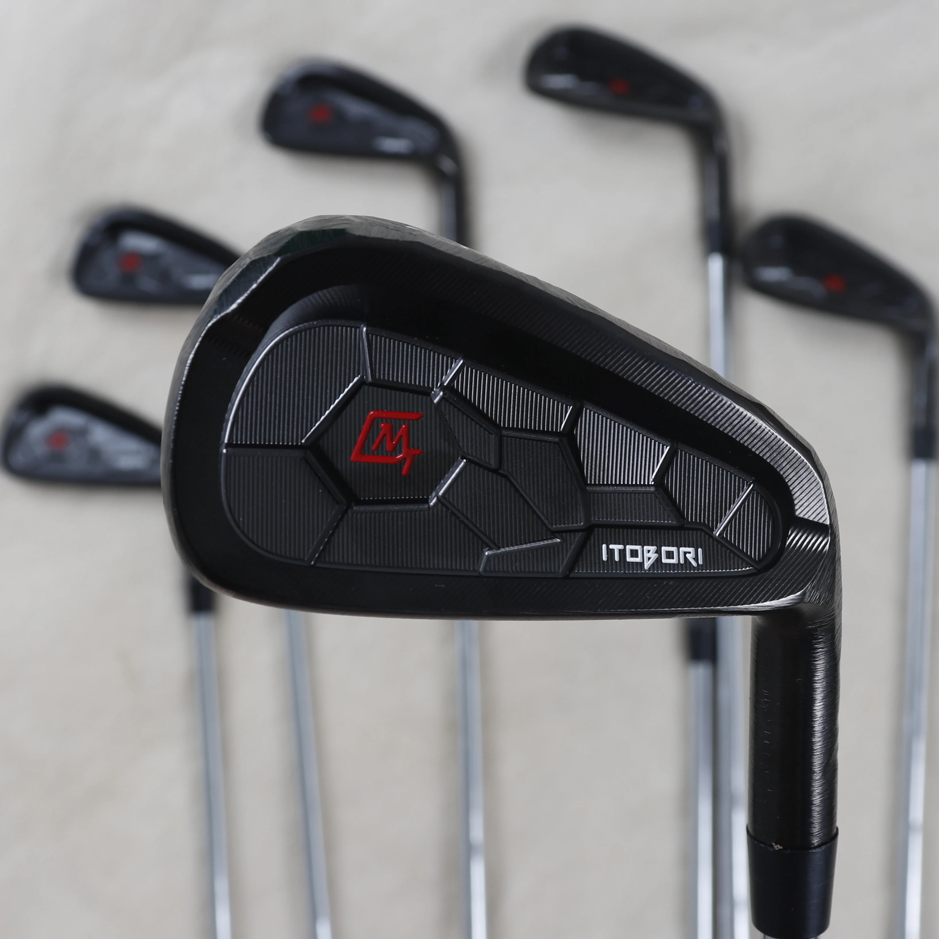 

Новинка мужские клюшки для гольфа ЧПУ Кованые клюшки для гольфа набор (4 5 6 7 8 9 P) Обычная/Жесткая сталь/Графит Валы головные уборы клюшки для гольфа