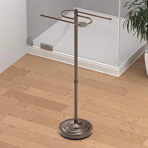 

Floor Standing S Style Towel Holder, Chrome