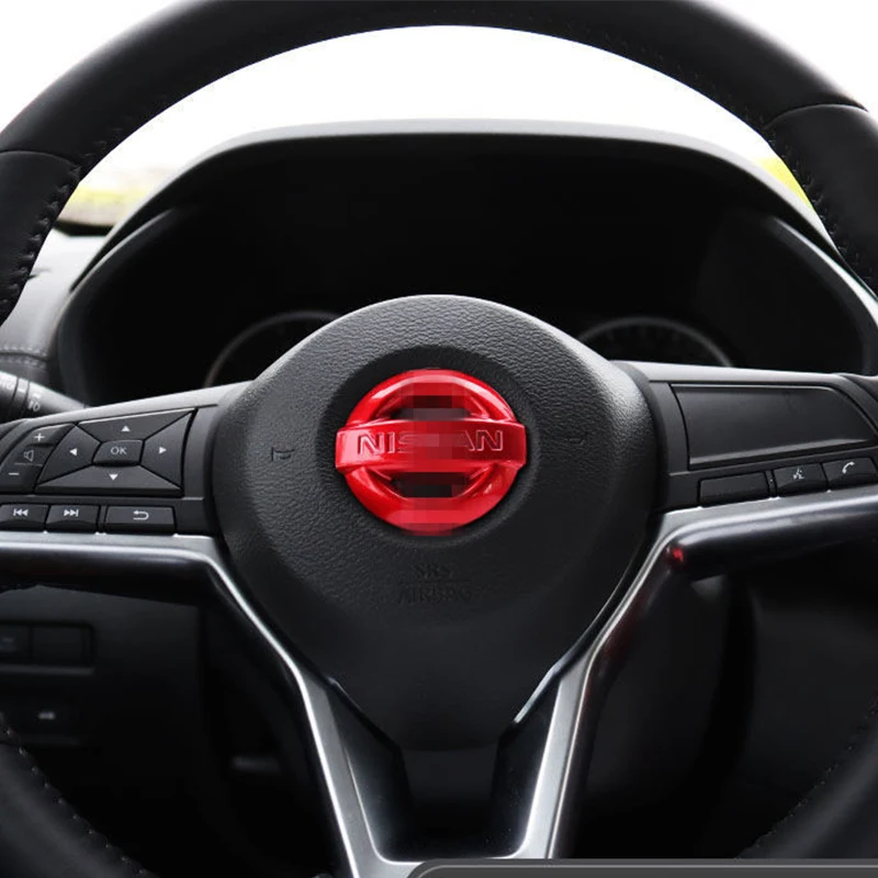Автомобильный значок на рулевое колесо эмблема логотип наклейка для Nissan Altima Rogue