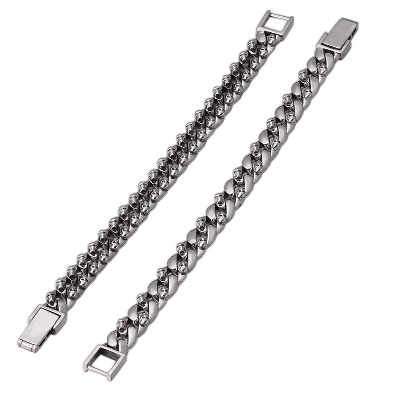 Браслет BOCAI из стерлингового серебра 925 пробы с подвесками для женщин и мужчин