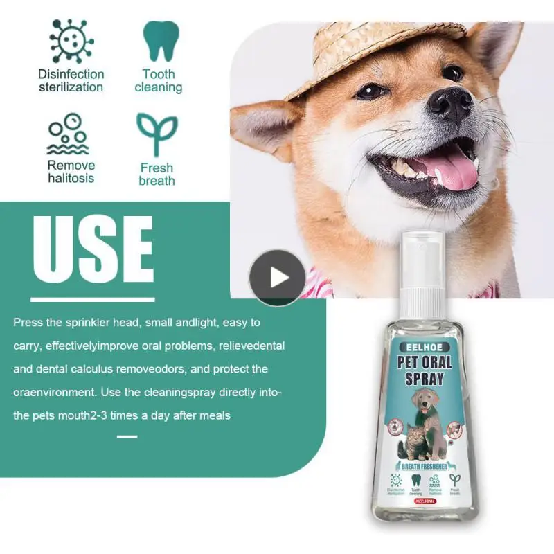 

Портативный спрей для ухода за домашними животными, 30/60 мл