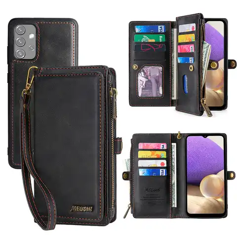 Чехол-бумажник из искусственной кожи для телефона XiaoMi 9 10 10Pro 11 12 12Pro RedMi 8 9 10 Note8 Note9 Note10 Note11 Poco M3 M4 X3 X4 Pro NFC