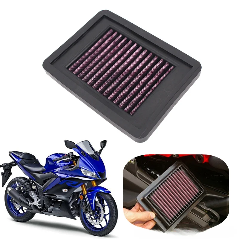 

Motorcycle Air Filter For YAMAHA YZF-R3-R25 MT-03 FZ-03 T-MAX500/530 XP500/530 Environmental Maintenance Replacement Parts
