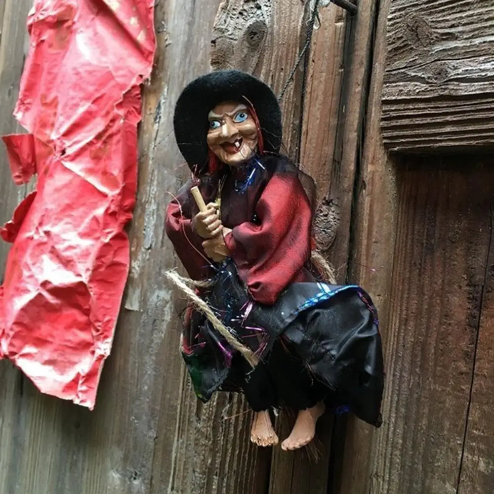 Садовый газон Хэллоуин висит ужас ведьма орнамент фигурка украшение кулон