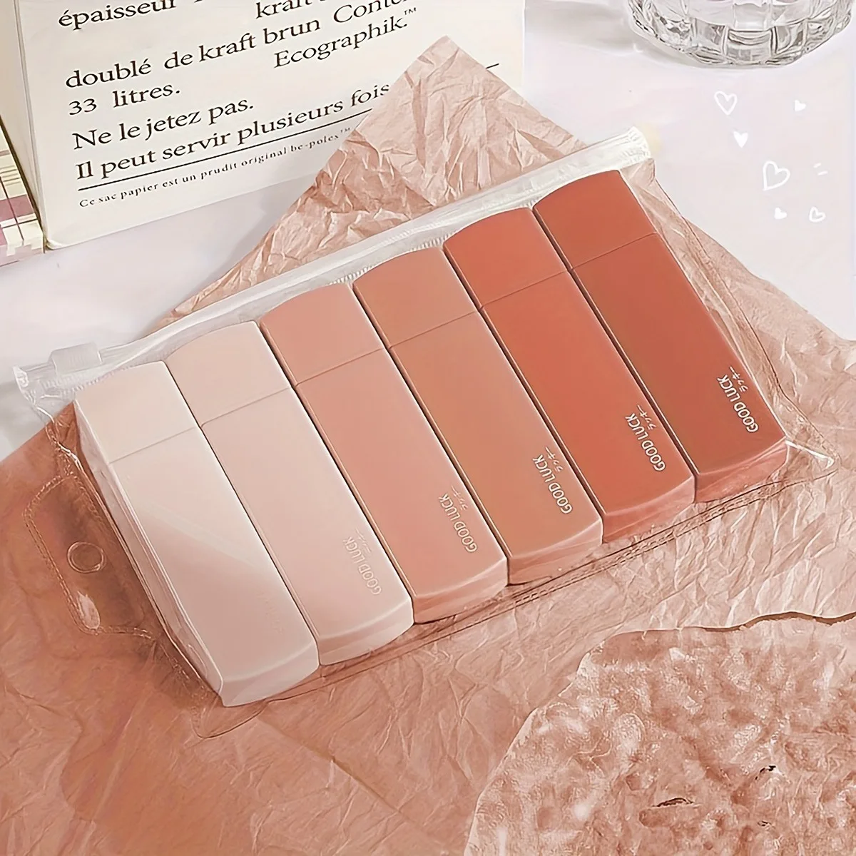 

6 шт./набор, Корректирующая лента для макарон