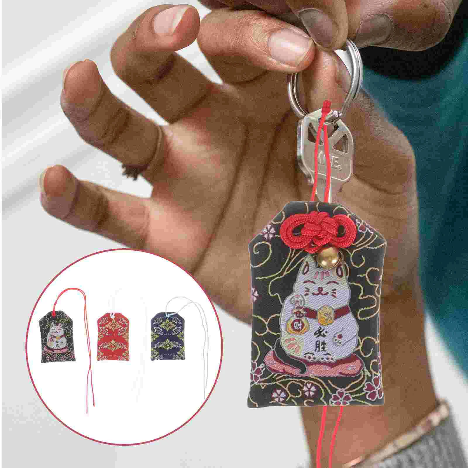 

Japanese Blessing Amulet Charm Omamori Amulets Sachet Success Luck Good Charms Car Hanging Keychain Health Love Shrine Education