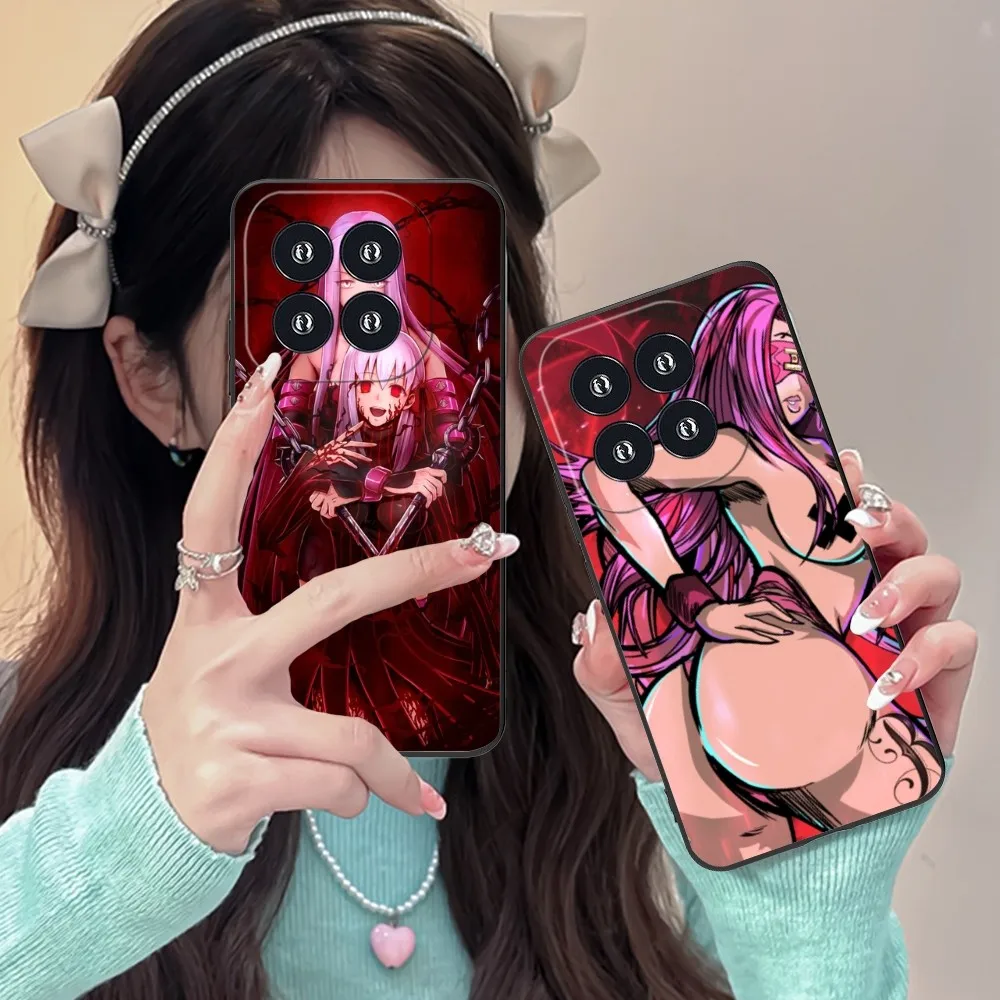 Чехол для мобильного телефона Fate Night Medusa Xiaomi 14 13 12 11 10 9 T Ultra Lite Pro S SE X 5G черный