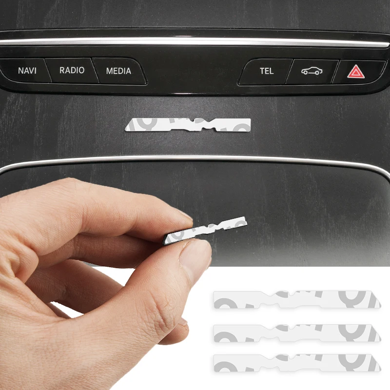 1 шт. стикер с логотипом автомобиля, наклейка на рулевое колесо, интерьерная наклейка для Mercedes Benz AMG A180 A200 A260 W205 W218 W169 A B C E S Class