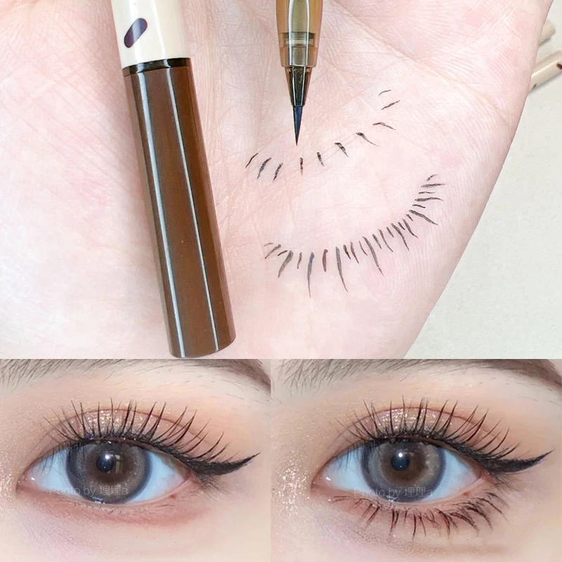 

1PC Brown Gray Lying Silkworm Eyeliner Pen Liquid Eye Shadow Pencil Ultra-fine Eyes Makeup Pen Smooth Quick-drying Cosmetic Tool