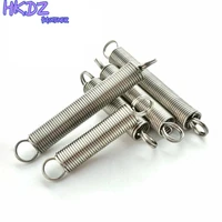 dual hook small expansion tension spring hardware accessories 304 stainless steel wire diameter 1 5mm outer diameter 10mm