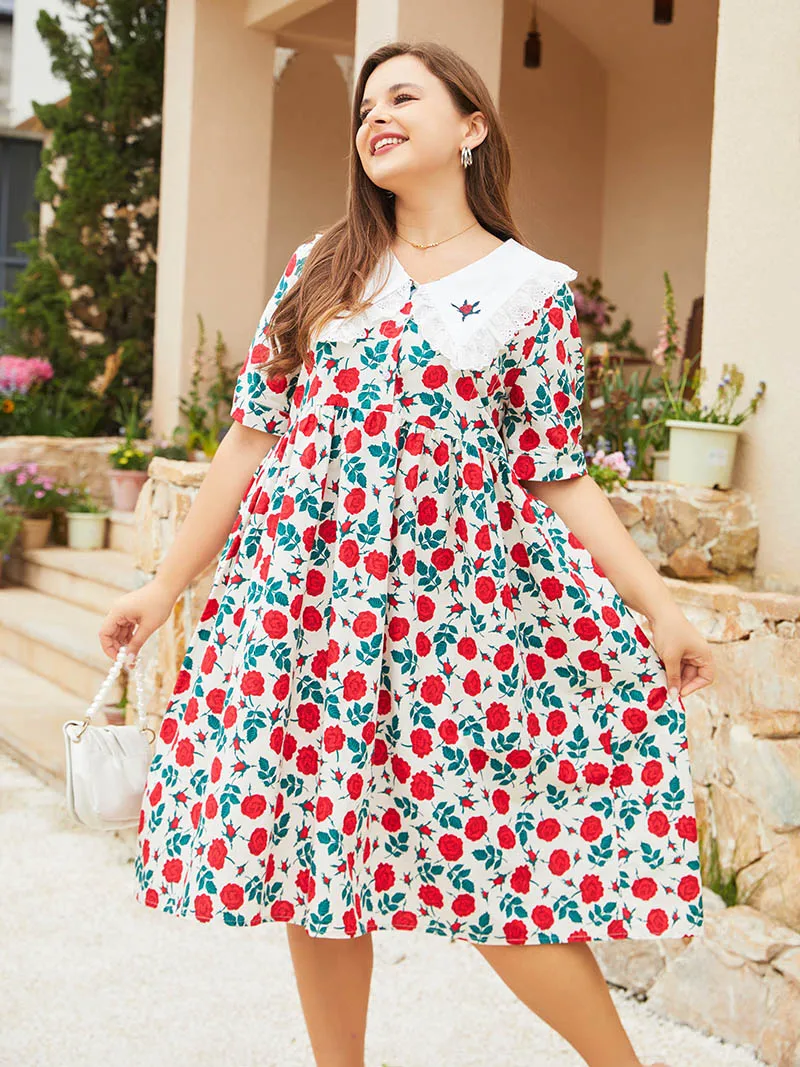 Рисунок 3 - Женское шифоновое платье с коротким рукавом