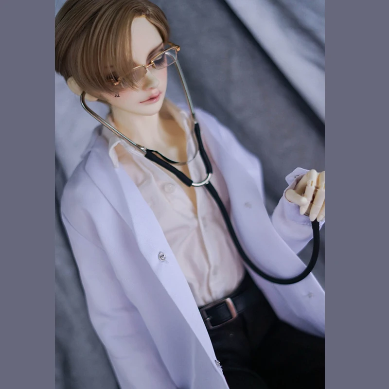 

D04-A346 children handmade toy 1/3 Uncle MSD Doll BJD/SD GSC doll Accessories Doctor's metal stethoscope 1pcs