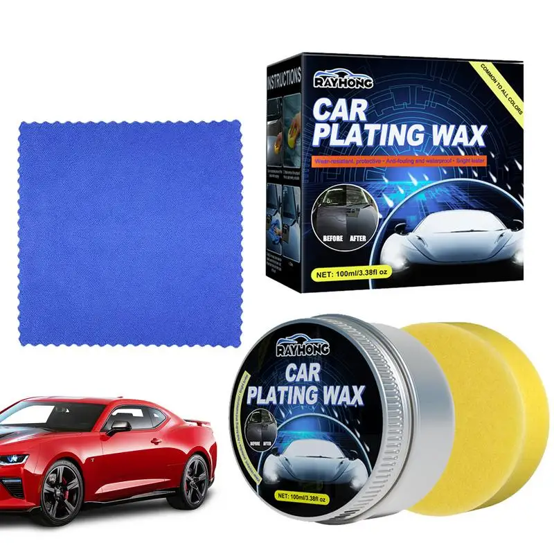 

Car Wax Crystal Plating Car Wax Care Surface Cleaner Protective Coating Car Coating Protection Crystal Plating Mirror Shine
