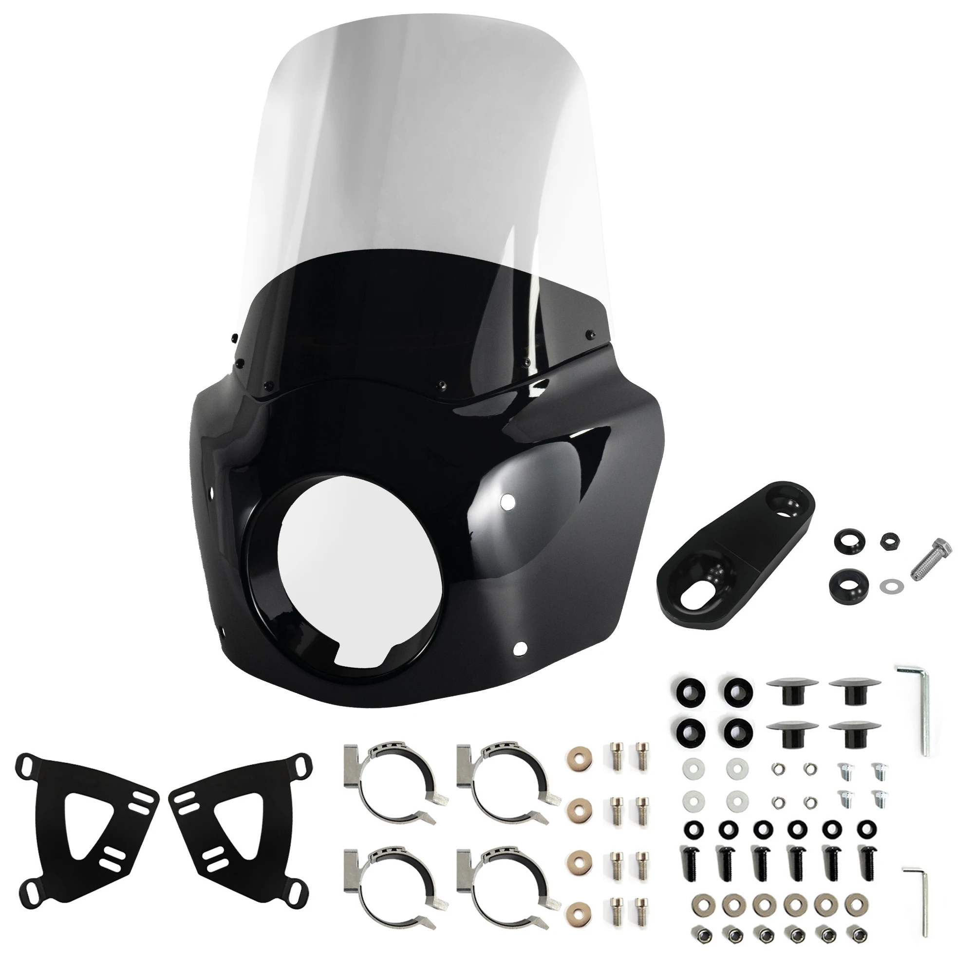 

15 "Sportster 883 передний обтекатель мотоцикла, дефлектор для обтекателя Road Warrior для Harley Sportster 883 Iron 883 XL883N XL1200