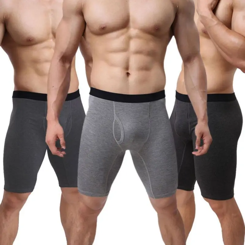 

Underpants Men's Boxer Shorts Bulge Pouch Sports Fitness Shorts