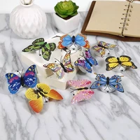 butterfly led night light colorful colors changing1510pcs cute butterfly wall stickers art lamps home decor brick wall paper