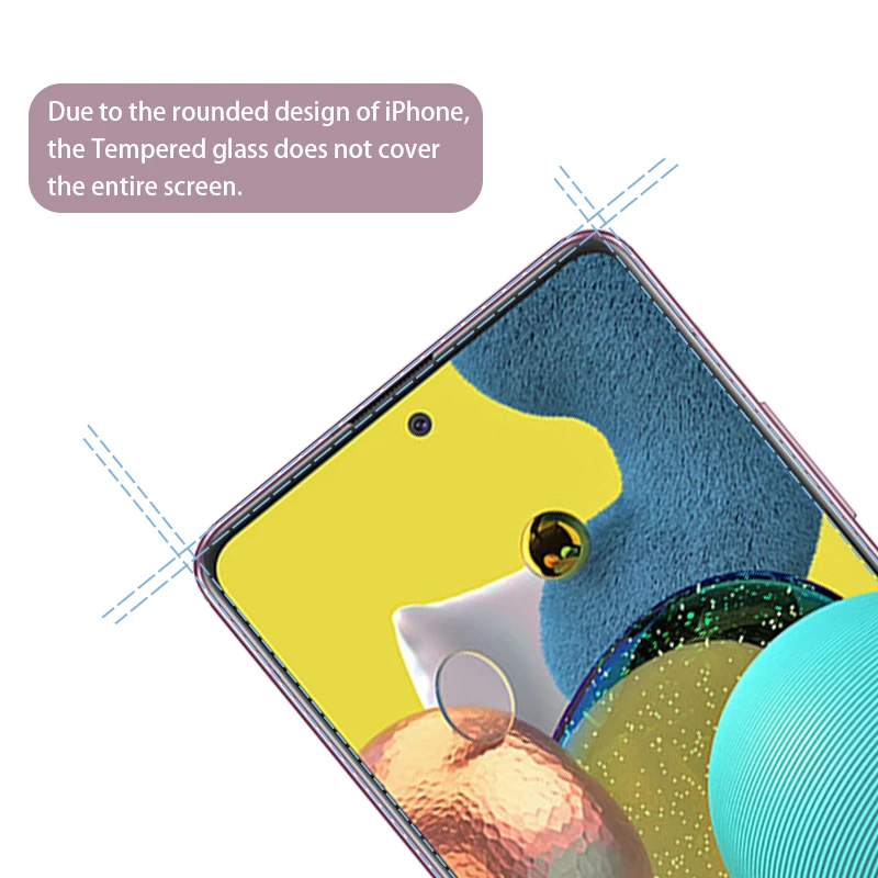 Protective Glass for Samsung A52 A32 A72 A12 A22 A52S 5G Screen Protector on Samsung A51 A71 A21S A31 A50 A70 A13 A53 Glass