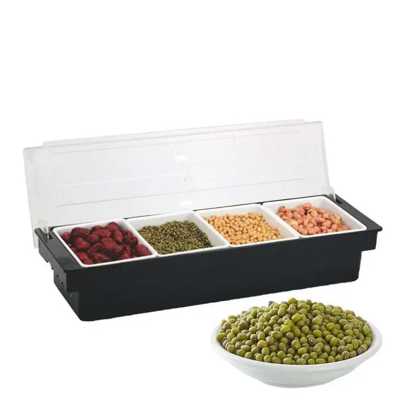 

Home Compartments Seasoning Pot Seasoning Box Sugar Cruet Serving Box Spice Pots With Multi Compartments Kitchen Organization