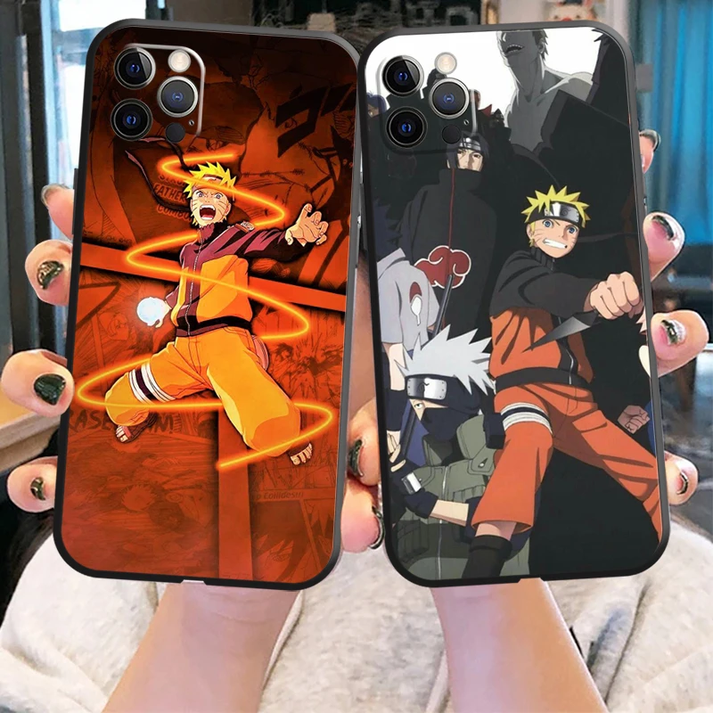 

Japan Anime Naruto Phone Case For iPhone 13 12 11 Pro 12 13 Mini X XR XS Max SE 6 6s 7 8 Plus Coque Funda Carcasa