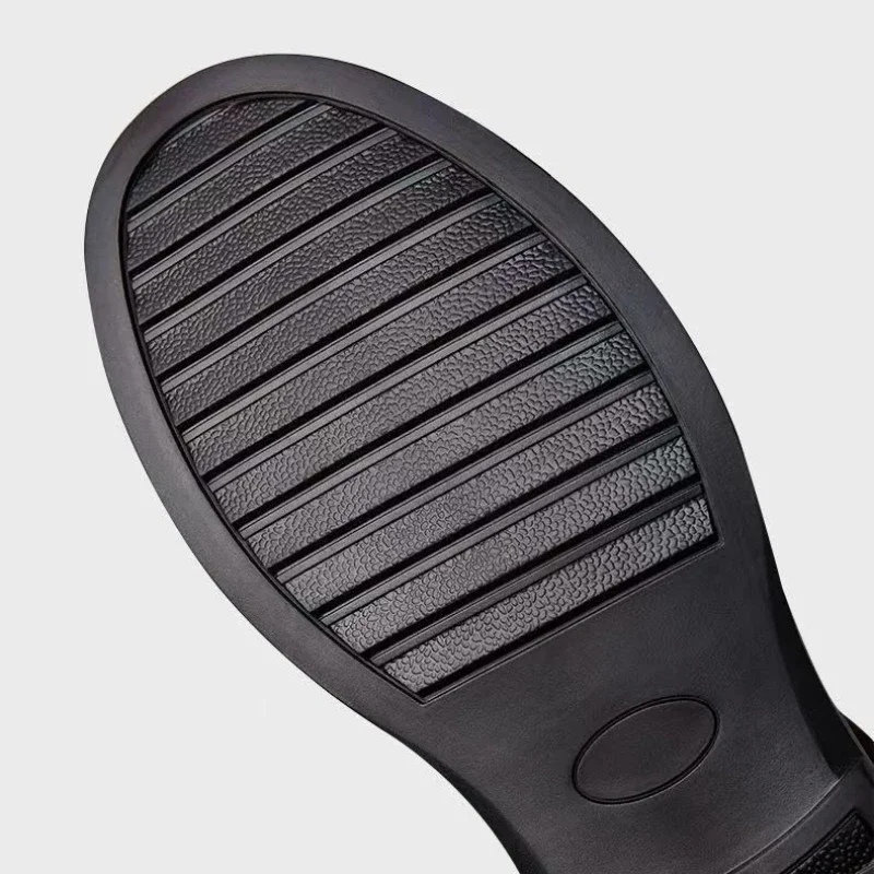 Ботильоны мужские из натуральной кожи высокие полусапожки на молнии роскошные