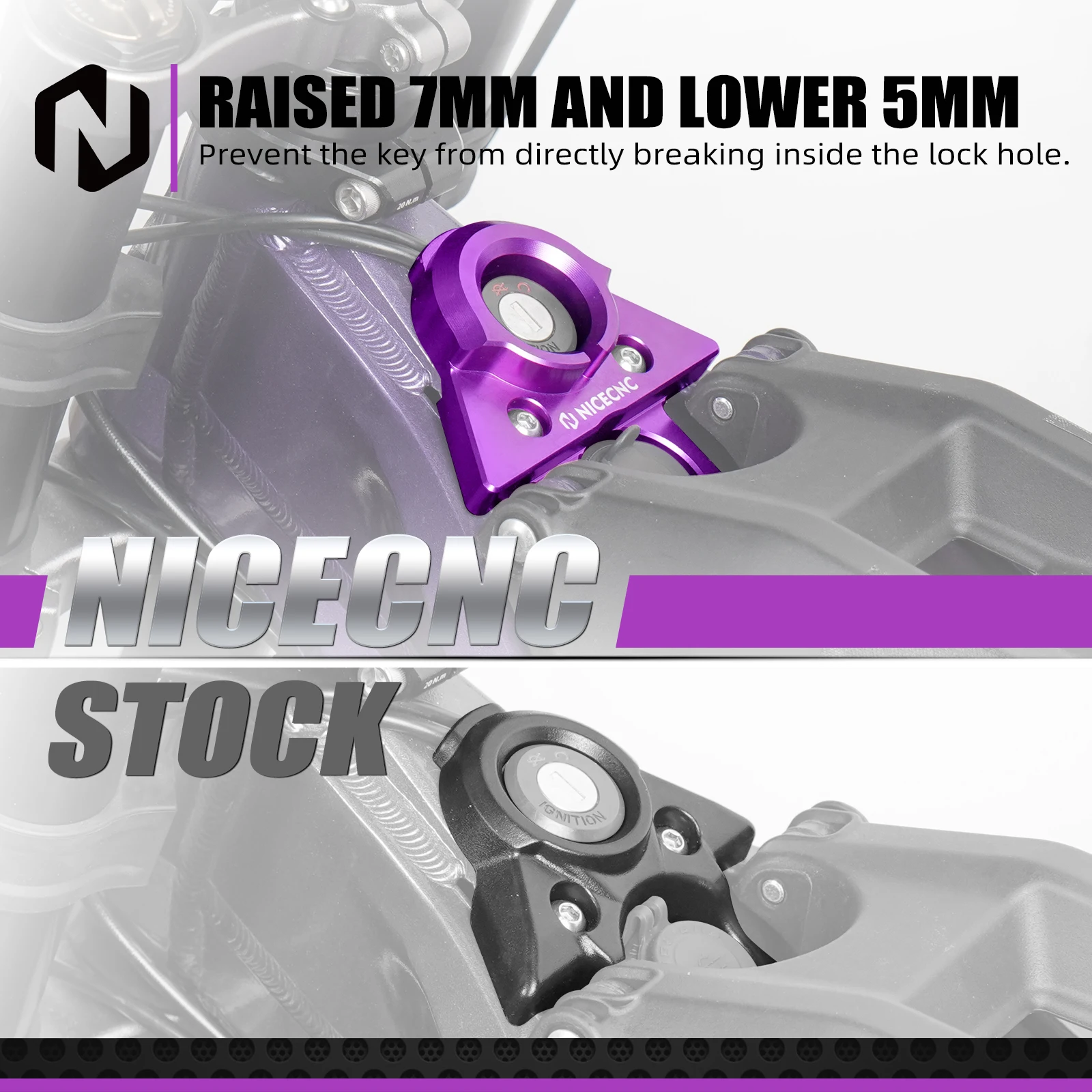 Для Surron Light Bee X S L1E Segway X160 X260 NICECNC электрический велосипед зажигания ключ