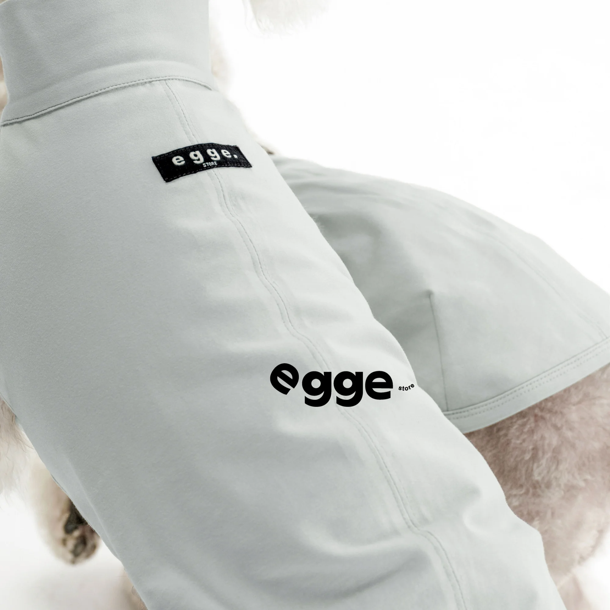Фото EGGE Зеленый, серый, фиолетовый легкий жилет без рукавов с воротником-стойкой для собак пород Бедлингтон итальянский грейхаунд, милые домашние пижамы №4