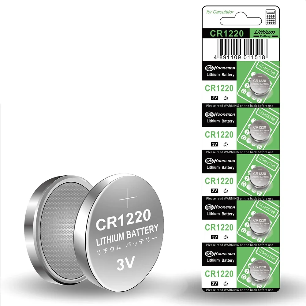 Литиевая батарейка T&ampE CR1220 3В 45 мАч