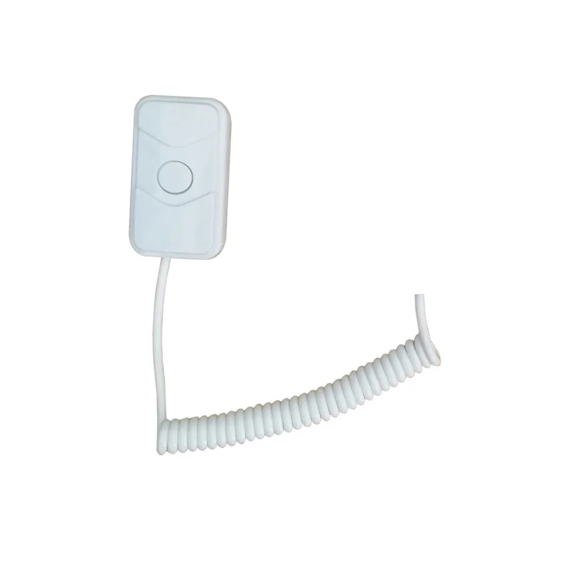 Wireless Alert Call Help White Button Patient Bell cord for button