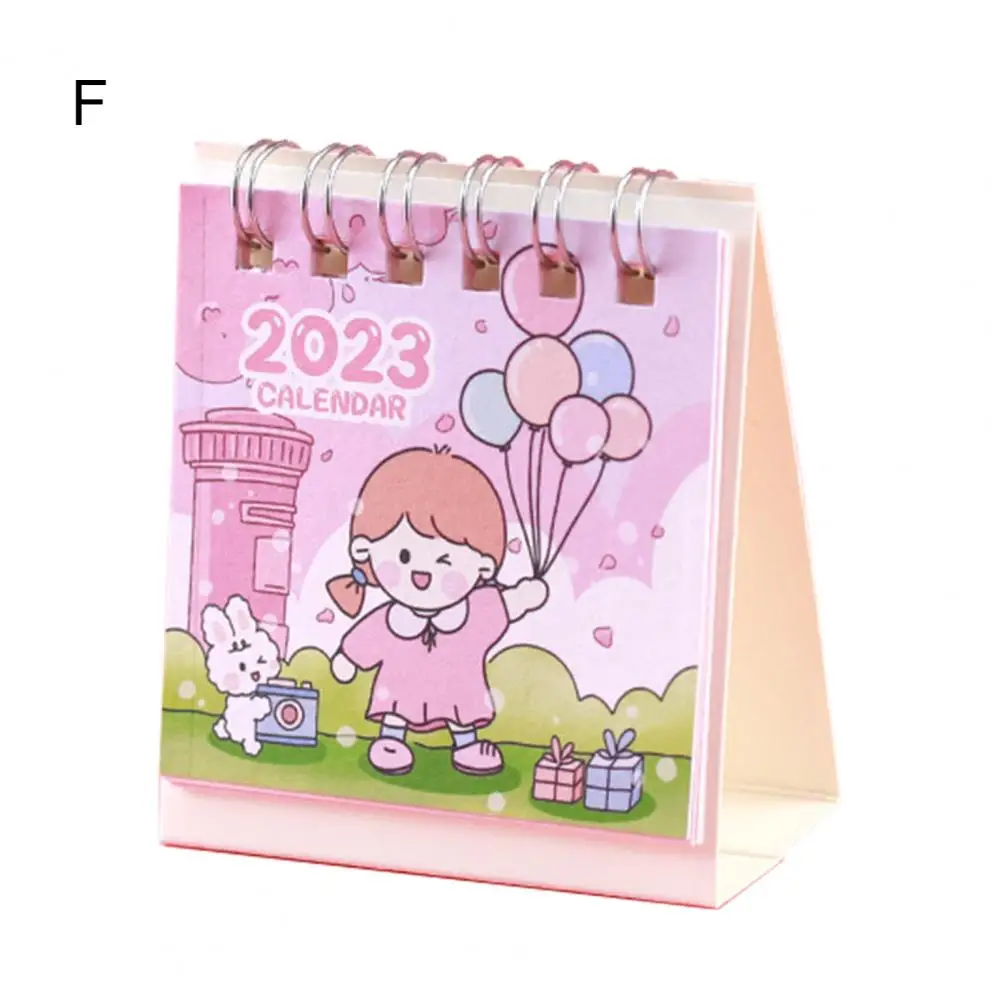 

Practical Exquisite Standing Flip Desktop Monthly Calendar School Supplies