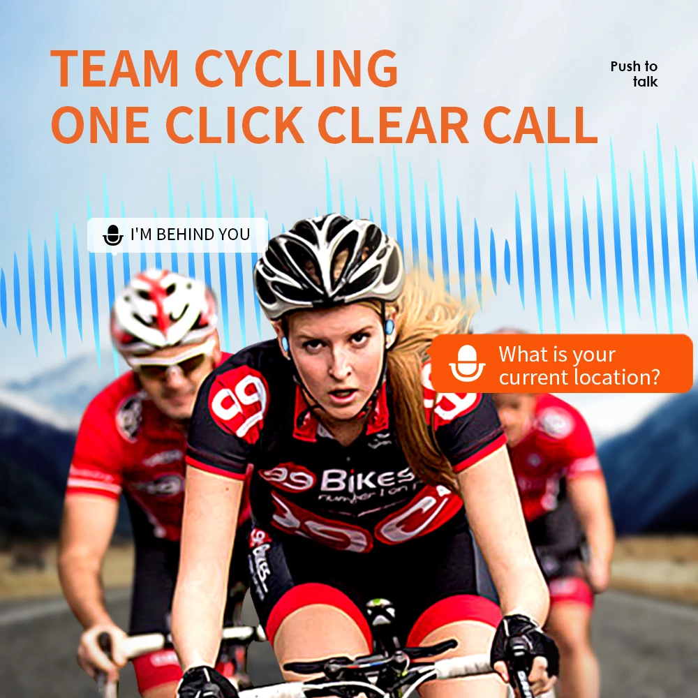 2023 Wireless Bluetooth-Compatible Hands-Free PTT Walkie Talkie Button for Android And ios for Zello Work