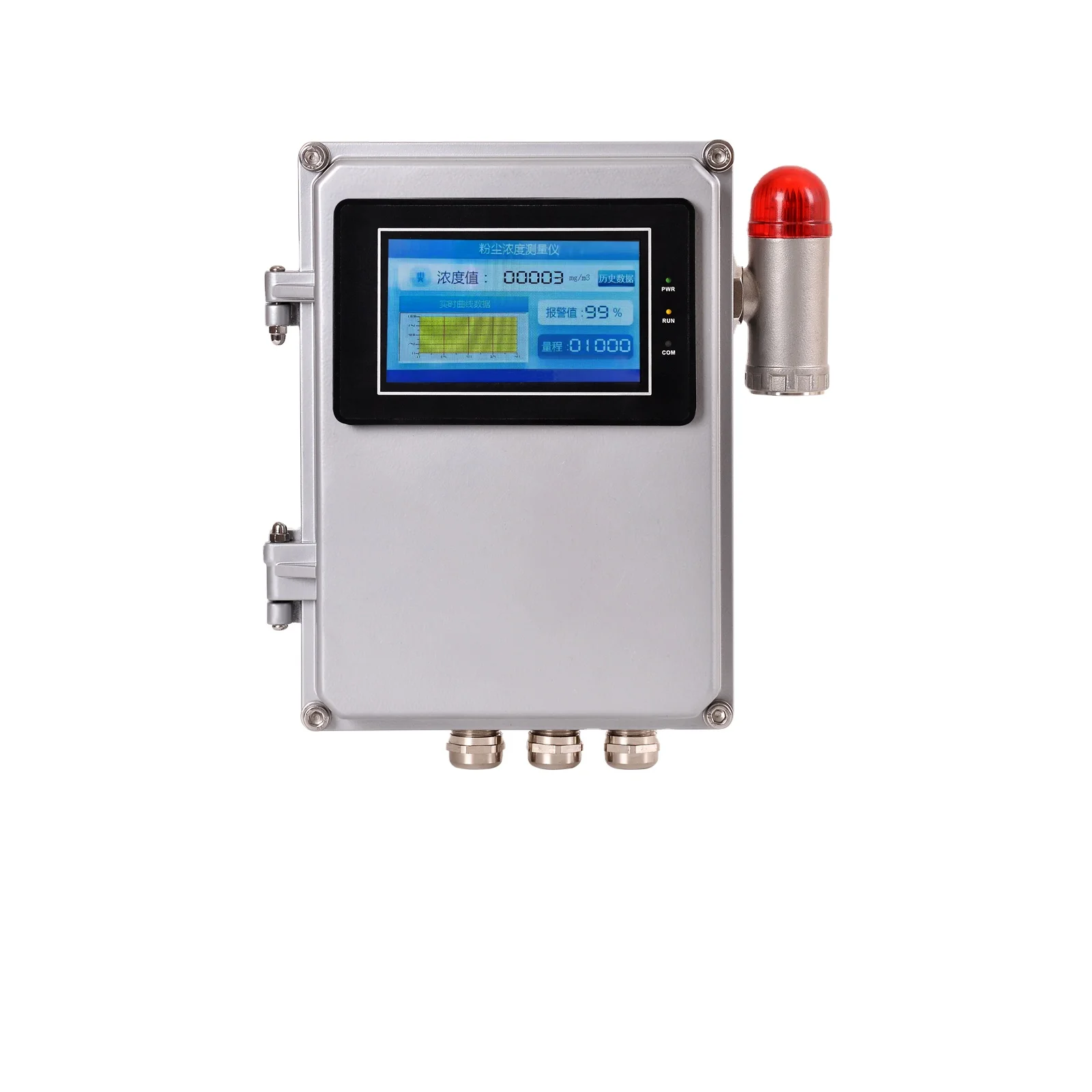 Product real-time online detection of dust particle quantity remote particle Counter