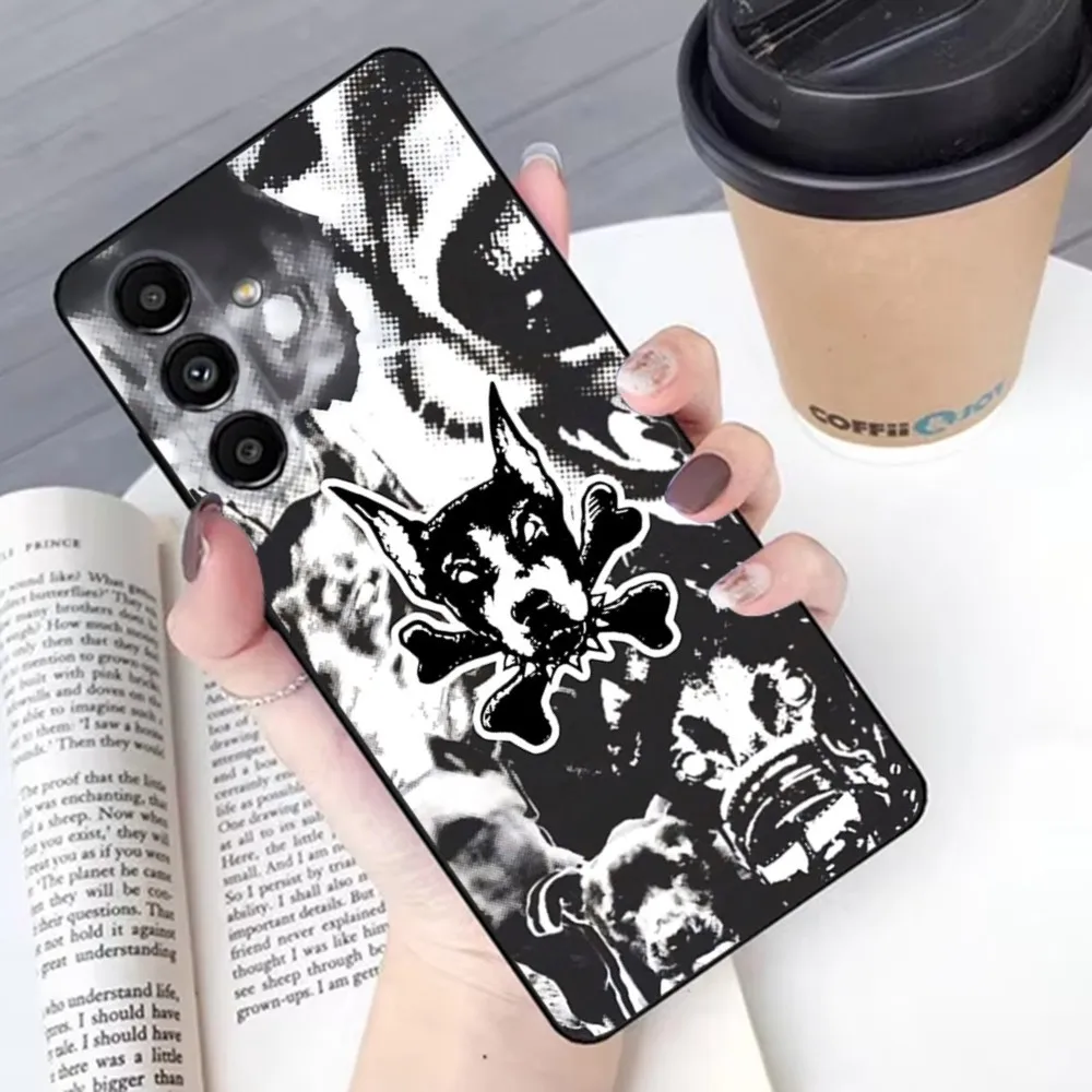 City M-Morgue music group Phone Case For Samsung S 25 24 21 22 23 30 20 Ultra Plus Fe Lite Note 10 9 5G Black Soft Shell