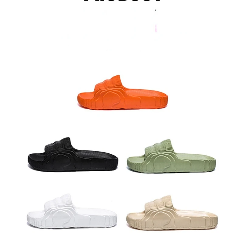 Women's Bathroom Shoes EVA Summer Thick Platform Sandals Home Indoor Non-slip Men's and Women's Slippers Outdoor Beach Flip-flop