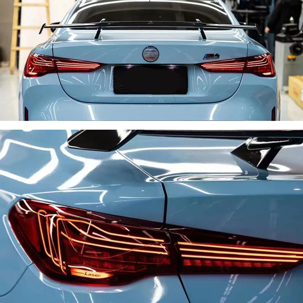 Фото Светодиодные задние фонари для BMW 4 серии 2020 2021 2022 G22 G23 G26 G82 M4 CSL Задний фонарь указателя поворота Автомобильные аксессуары №5