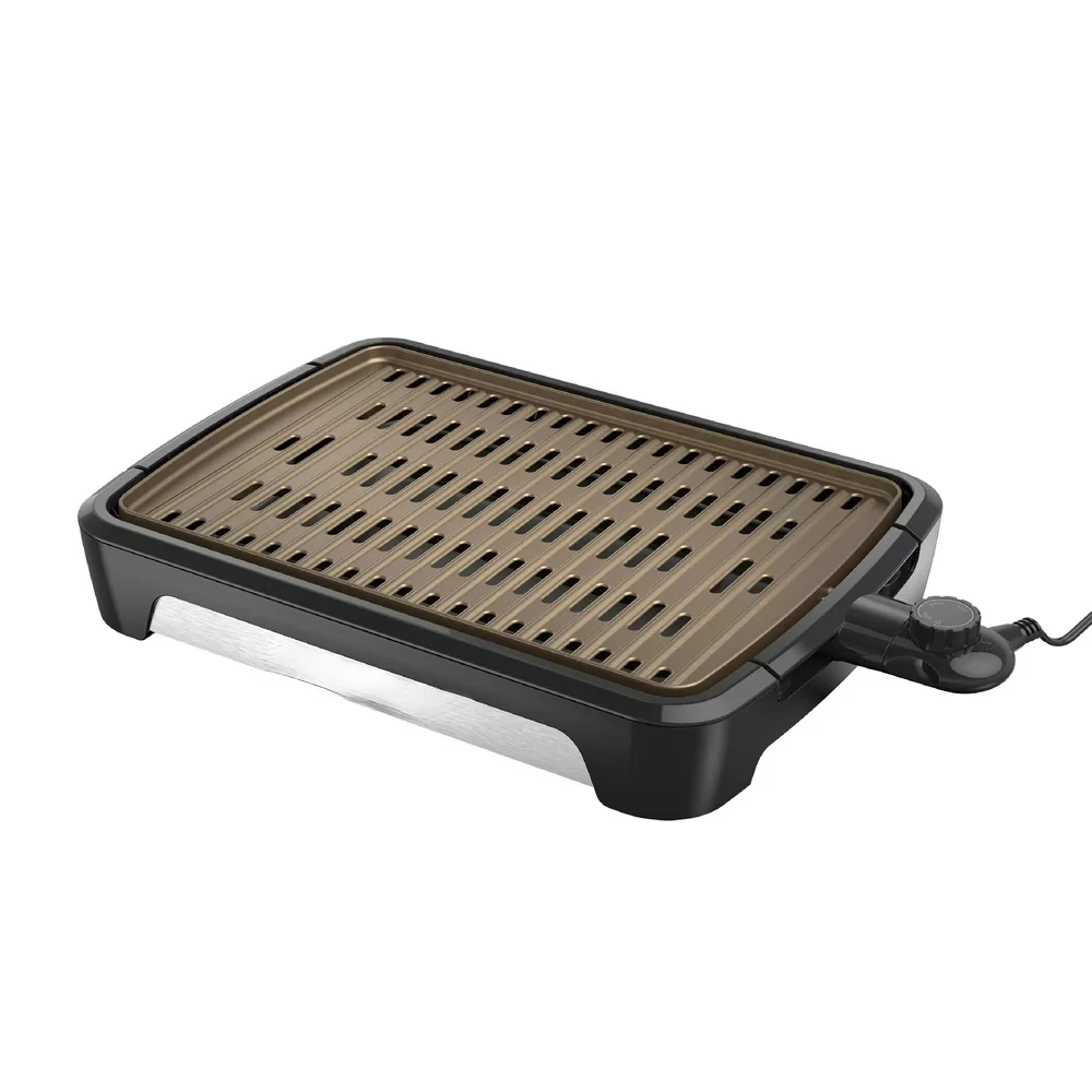 

Party Size Open Grate Smokeless Grill, Black, GFS0172SB