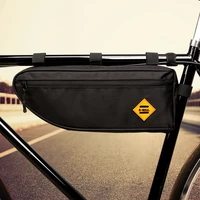 bike triangle bag waterproof bicycle front frame bag cycling top tube bag water bottle pouch bicycle storage bag