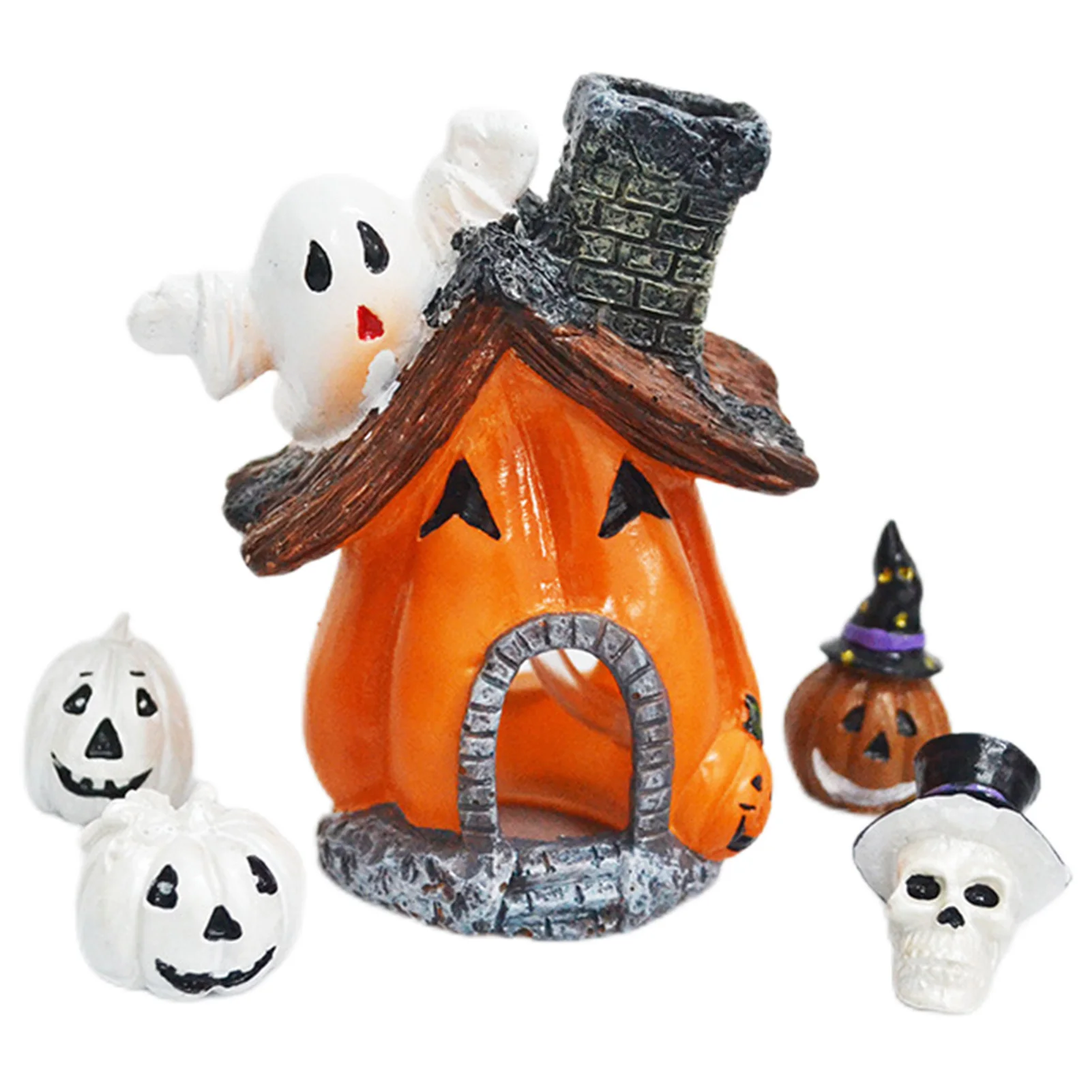 

Декоративные фигурки на Хэллоуин, праздничное украшение для аквариума, домашнее украшение для аквариума CLH @ 8