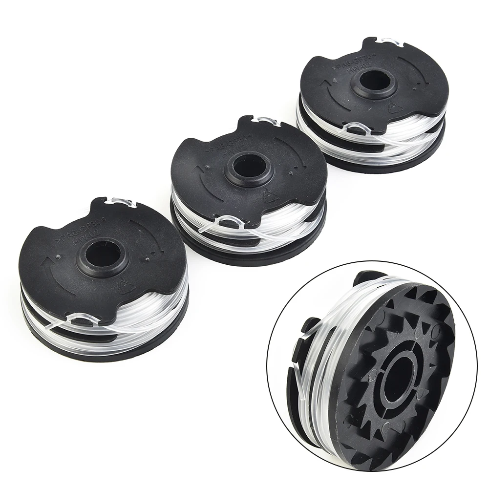 

3Pcs Line Spool Replacement Spools For Parkside Grass Trimmer PRT 550 A1 A3 A5 ABS Material String Trimmer Accessories